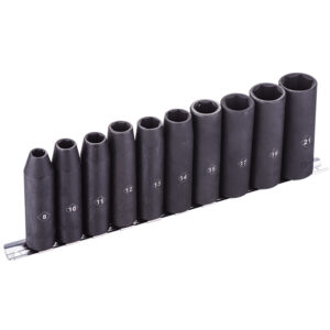 BORMANN Pro BHT7704 Σετ Καρυδάκια Aέρος Μακρυά 1/2'' , 8,10,11,1213,14,15,17,19,21mm