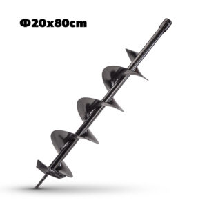 NAKAYAMA PD1200 Αρίδα Τριβέλλας Φ20x80cm,Διπλή Ελίκωση,για PD6330/PD5230/PD5220/PD6200/PD6300