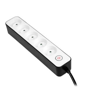 BORMANN BCR1012 Πολύμπριζο 5 Θέσεων Σούκο 3x1.5mm με Διακόπτη