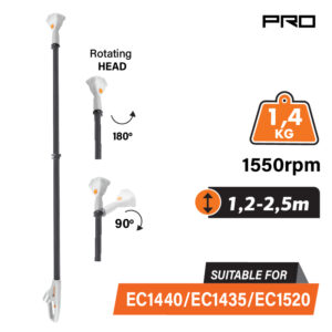 NAKAYAMA EC1525 Προέκταση Τηλεσκοπική 1,2-2.5m για EC1440, EC1435, EC1520